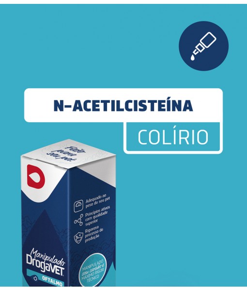 Colírios N-acetilcisteina