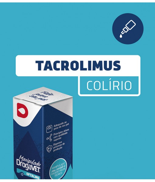 Colírios Tacrolimus