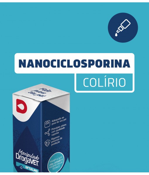 Colírios Nanociclosporina 