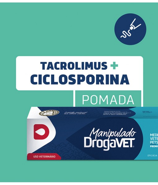 Pomadas Tacrolimus + Ciclosporina